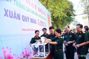 Military Hospital 175 responds tree planting festival