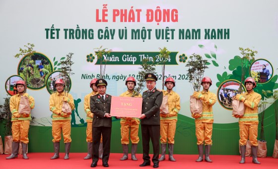 Ministry of Public Security launches Tree Planting Festival 2024