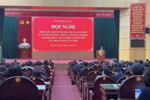 Conference on studying and following Uncle Ho held in Bac Kan province