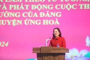 Ung Hoa implements special subjects on studying and following Ho Chi Minh