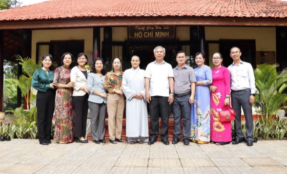 Buu Long Pagoda inaugurates Ho Chi Minh cultural space