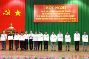 Tra Vinh intensifies studying and following ideology, morality and style of President Ho Chi Minh