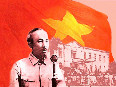 Ho Chi Minh, the Provisional President of the Democratic Republic of Vietnam, read the “Proclamation of Independence” at Ba Dinh Square on September 2nd, 1945.