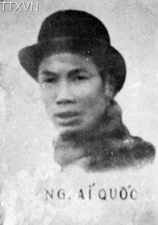 Comrade Nguyen Ai Quoc at the age of 30 in France.