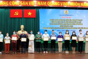 115 typical examples following Ho Chi Minh's thought, morality and style in District 1 honored