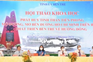 Ben Tre province’s pioneering spirit of opening Ho Chi Minh sea trail promoted