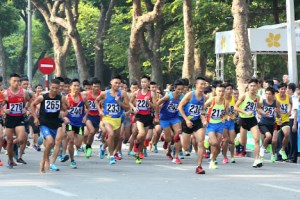 Campaign of all people exercise bodies following Uncle Ho's example launched