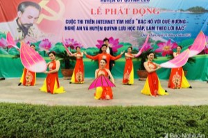 Internet contest on studying Uncle Ho launched in Nghe An province