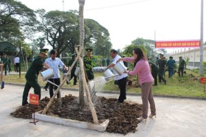 Tree planting festival organized by Kien Giang province