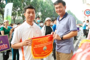 Olympic Run Day for Health of the People  in Binh Duong