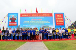 Quang Ninh: Over 2,000 people join body exercising campaign following Uncle Ho