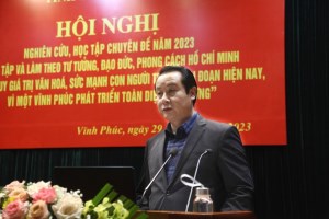 Vinh Phuc realizes theme about studying and following President Ho Chi Minh’s example
