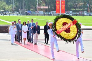 President of Belgian Senate pays tribute to President Ho Chi Minh