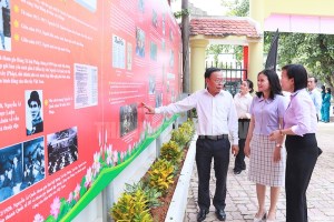Southern city’s ward develops Ho Chi Minh Cultural Space
