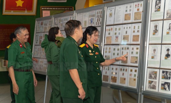 Stamp exhibition “Forever worthy of Uncle Ho’s soldiers” held in Ho Chi Minh City