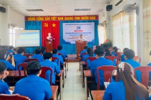 Tien Giang youth organizes conference on studying and following Ho Chi Minh’s thought, morality and style