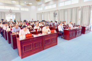 Conference on studying and following Uncle Ho's example in 2024 in Long An province