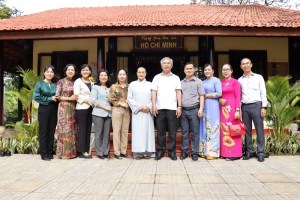 Buu Long Pagoda inaugurates Ho Chi Minh cultural space