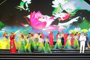 2024 Lotus Village Festival opens in Nghe An province