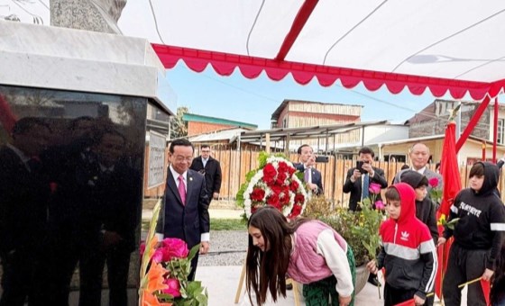 Inauguration of Ho Chi Minh Park renovation project in Chile
