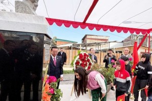 Inauguration of Ho Chi Minh Park renovation project in Chile