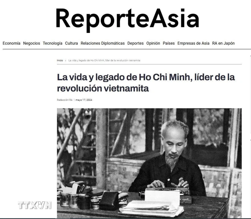 President Ho Chi Minh's revolutionary career highlighted by Argentine press