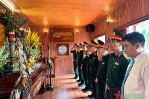 Military division develops memorial house of President Ho Chi Minh