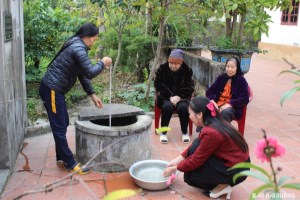 The refreshing well where President Ho Chi Minh once visited